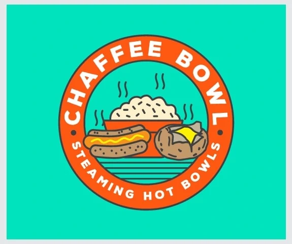 rice bowl logo design