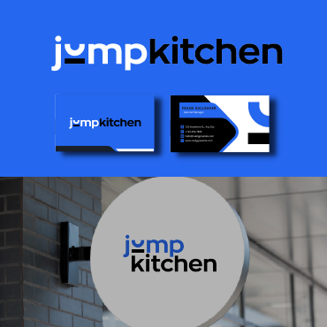 Low cost and affordable business card for a kitchen company