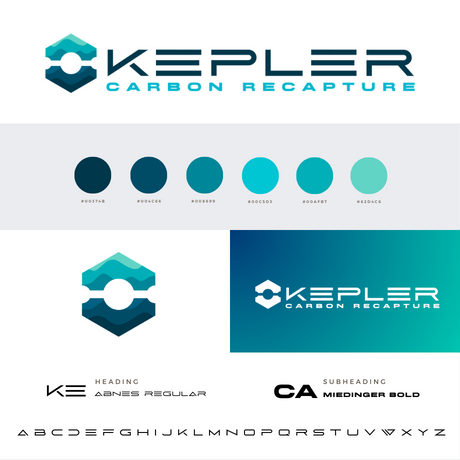 Carbon recapture logo brand guide