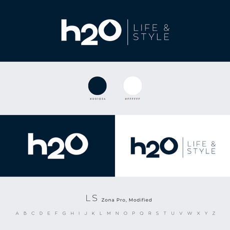 low cost lifestyle logo design water design brand guide